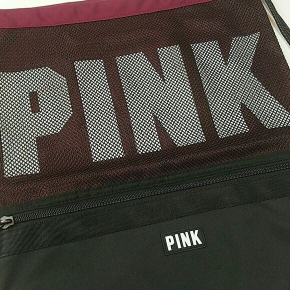 Pink Victoria's Secret String Backpack NWT - Picture 2 of 6